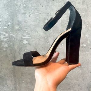 New Schutz Block Wedge Heels